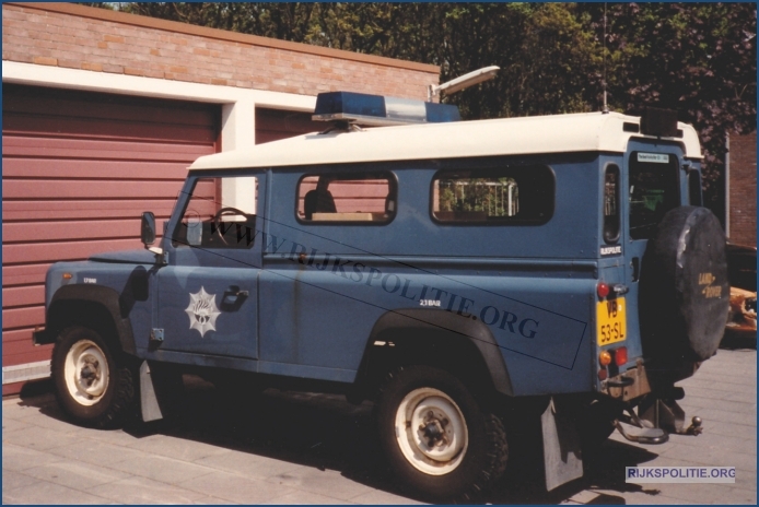 VRTG Landrover rdw63 RP Brekelmans 1993 05xx RP Ouddorp bw, (7V)WM