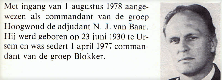 GRP Hoogwoud 1978 Gcdt van Baar bw