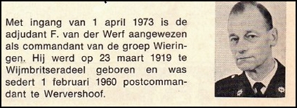 GRP Wieringen 1973 Gcdt van der Werff bw [LV]