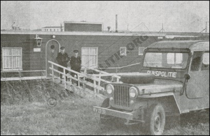 GRP Rozenburg 1961 post Europoort  bw(WM) (7V)