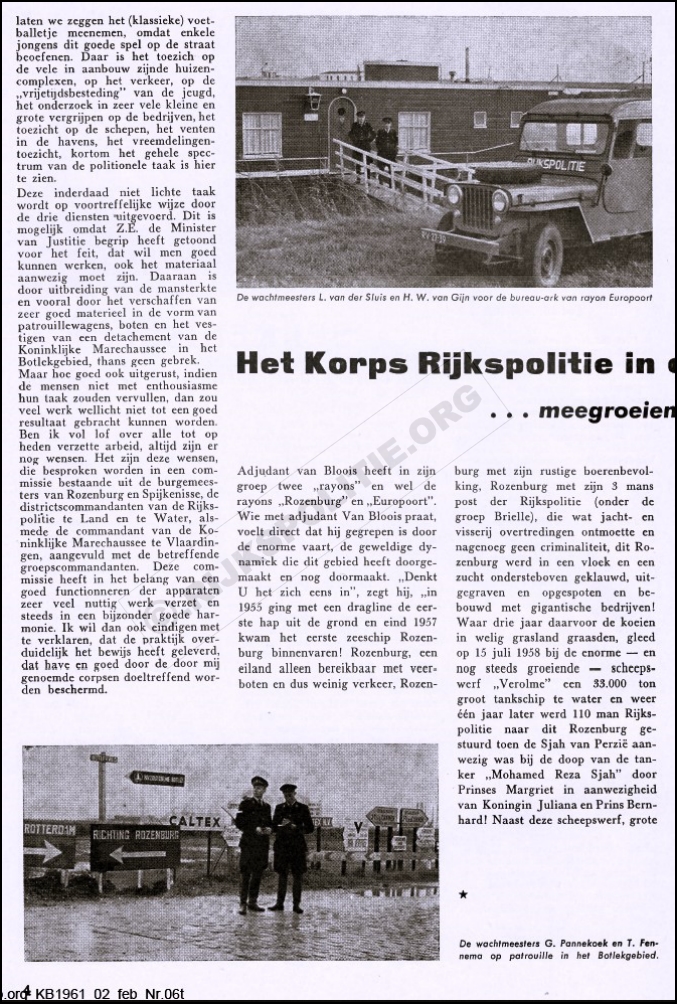 GRP Rozenburg oudnieuws 1961 KB feb 04  bw(WM) (7V)