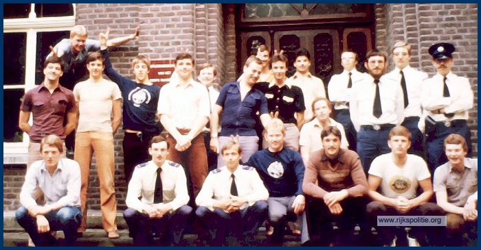 VKG Roermond Gommans 1979 Politieschool klas G(7K)