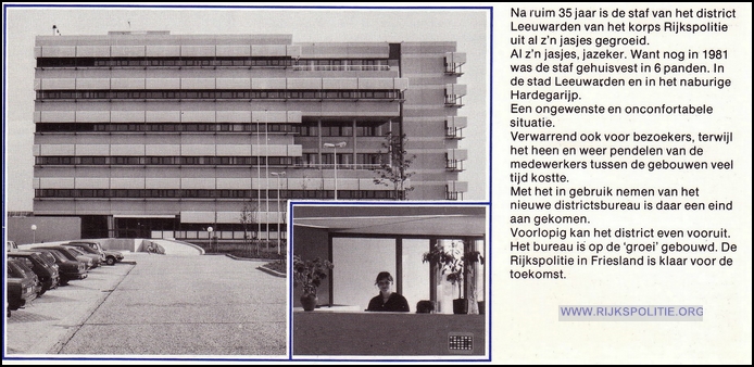 RPD Leeuwarden 1981 Districrsbureau (4) bw(7V)