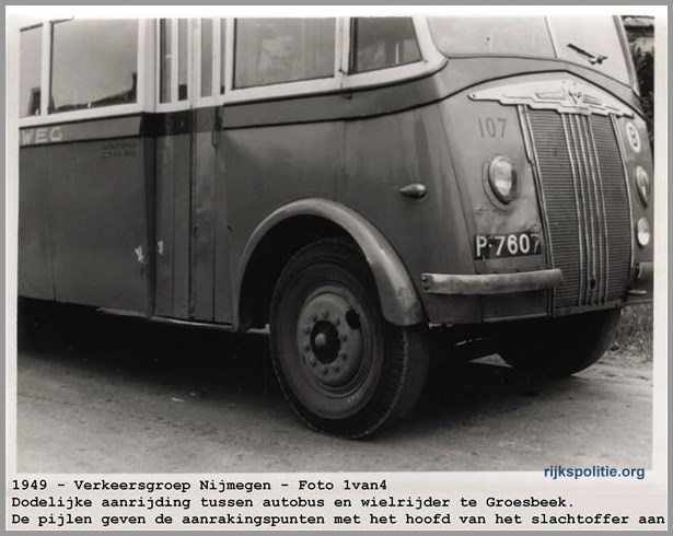 RPVKG Nijmegen henk-kuit 1949 groesbeek aanrijding 01(7V)