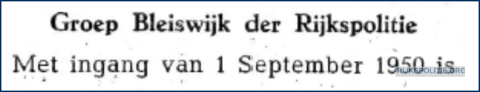 GR Bleiswijk PB09 1950 (7V)