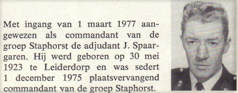 RPG Staphorst 1977 Gcdt. Spaargaren bw