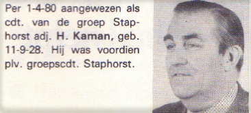 RPG Staphorst 1980 Gcdt. Kaman bw