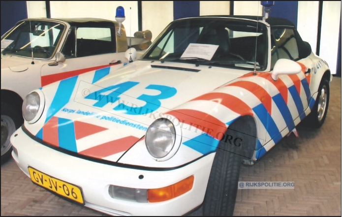 Porsche 911 12.43 93 GV JV 06 KH Juiste striping  bw(7V)