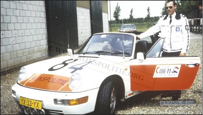 Porsche 911 12.84 90 YX 33 YX 1284oud  bw(7V)