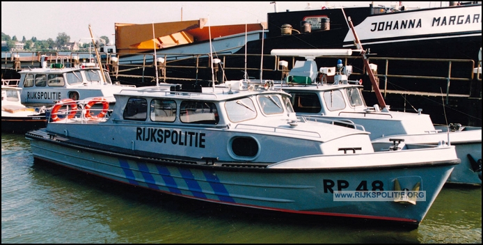 RPtW GRP Aalsmeer 1991 RP48 2 Warmond Borst rode waterlijn  bw(WM) (7V)