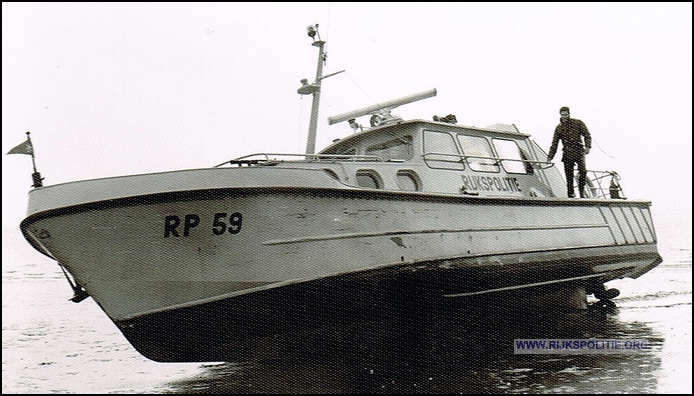 RPtW Vlissingen VM16 Boot RP59 3 P59 1978 2 Hoog en droog vdMeer bw(7V)